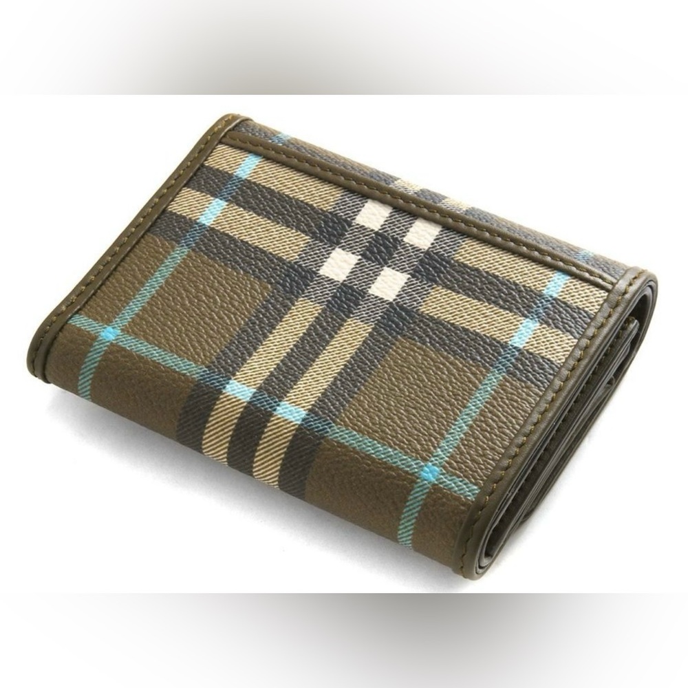 Burberry Women's Lancaster Check Folded Wallet - Picture 6 of 12